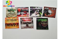 China Herbal Incense Resealable Plastic Bags AC1003 CBD Vape Oil Cartridge Packaging Applied supplier
