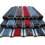 Slip Resistant Aluminum Roll Up Emtrance Matting High Traffic  18MM for sale