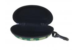 China 2024 hot eva zipper spectacles       cases with client's logo embossed and clip supplier