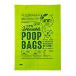 Custom Printed Compostable Dog Poop Bag Biodegradable Polythene Cornstarch for sale