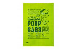 China Custom Printed Compostable Dog Poop Bag Biodegradable Polythene Cornstarch supplier
