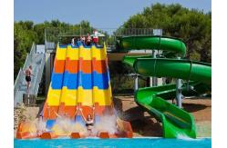 China Water Park Slide Customized Swimming Pool Slide For Adults And Children supplier