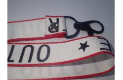 China Polyester Sublimation Printed Webbing Tape And Strap With Custom Logo supplier