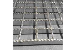 China Outdoor Metal Drain Cover Q235 Grating Serrated Galvanized supplier
