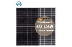 China 600W TW Solar Panels High Power Bifacial Solar Modules 595W 605W 585W 590W supplier