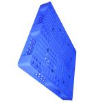 Heavy Duty Blue PE Euro Hygienic Plastic Pallet 1200 X 1000 Dynamic Load 700Kg for sale