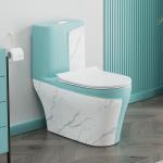 One Piece Seamless Sanitary Ware Toilet Flushing Flowrate	3L 6L for sale