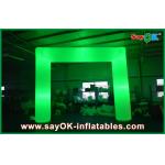 Custom Inflatable Arch Led Advertisement Decoration Inflatable Entrance Arch Cube Shape for sale