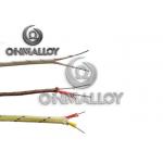 High Temperature NiCr / NiAl Thermocouple Extension Wire 1.3mm X 2 AWG 16 Type K for sale