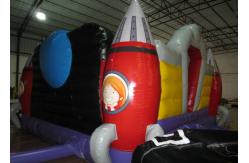 China Custom Alien Spaceship Blow Up Bounce House , Little Tikes Inflatable Bounce House supplier