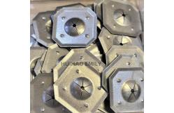 China 32mm Galvanzied Steel Square Self Locking Washer Fix 2.7mm Insulation Pins supplier