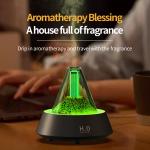 80ml Lava Aromatherapy Flame Humidifier Auto Shut Off for sale