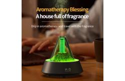 China 80ml Lava Aromatherapy Flame Humidifier Auto Shut Off supplier