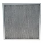 Washable Furnace Corrugated Aluminum 250℃ Pre Air Filter for sale