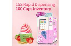 China Self Service Smart Fully Vending Ice Cream Maker 24-Hour Touch Screen Soft supplier