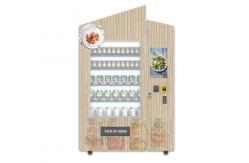 China Fresh Food Healthy Salad Vending Machine With Touch Screen For Subway Station supplier