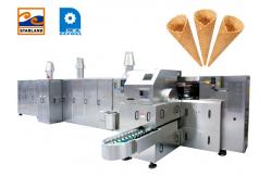 China Industrial Sugar Cone Production Line / Egg Rolled Cone Making Machine supplier