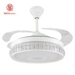 70Watt Modern Retractable Fan Ceiling Light for sale