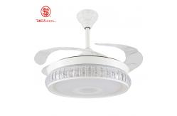 China 70Watt Modern Retractable Fan Ceiling Light supplier