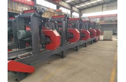 China Automatic Wood Cutting Machine Multiple Heads Horizontal Bandsaw Sawmill supplier