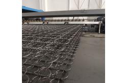 China 55pcs Per Min Automatic Spring Mattress Machine For 80-180mm Bed Nets supplier