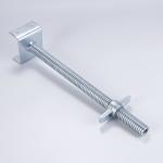 48mm Solid Jack Base Adjustable U Head Support Galvanized for sale