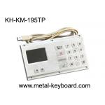 Anti - Vandal Industrial Keyboard with Touchpad Stainless Steel Material for sale