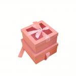 Candy Gift Box Wedding Pink with Clear Lid Handle for sale