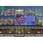 p10 advertising windows digital led screens , front service video wall 3-year warranty