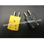 Standard Size Thermocouple Connector With Solid Pins Type K Type J for sale