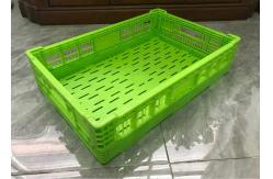China OEM Mesh Structure Fruit And Vegetable Plastic Crates For Distribution supplier