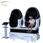 Dreamland 9D VR Game Roller Coaster Simulator 2 Seat 9D VR Egg Chair Virtual Reality VR Cinema for sale