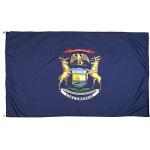 High-density Polyester Michigan Flag Customization Precision Printing for sale