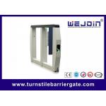 Swing Slim Turnstile Gate 304 Stainless Steel Compact Electromechanical Design for sale