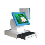 Red POS / Cash Register Touch Terminal , LCD TFT Monitor Touchscreen 15