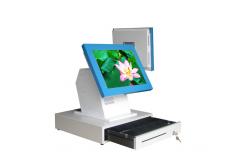China Red POS / Cash Register Touch Terminal , LCD TFT Monitor Touchscreen 15 supplier