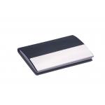Metal PU Slim Minimalist Rectangle Business Card Holder for sale