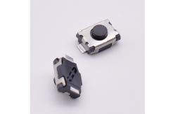 China 3*4mm Tact Switch Two-Legged Turtle Surface Mount Right Pressing Tactile Switch supplier