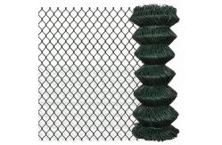 China Diamond Wire Netting PVC Chain Link Fence Galvanised For Seaside supplier