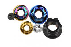 China AMS4928 Titanium Hex Nut Titanium Alloy Hexagon Nut M8 supplier