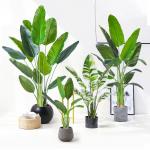 H160cm Artificial Traveller's Palm Customized Decorated For Store Office Corner Home Decor for sale