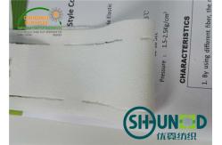 China White Stretchable Waistband Interlining Elasticity Woven Fusing 130 - 145 ℃ supplier