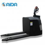 CE Certified Stand On Electric Pallet Jack , Lithium Electric Hydraulic Pallet Jack