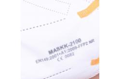 China Non Woven White FFP2 Disposable Surgical Face Mask supplier