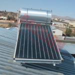 Compact Pressure Anode Oxidation Solar Panel Hot Water System For Heating Water for sale