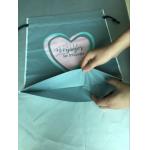 Cpe Personalized Drawstring Bags Environmental Protection Customized Color