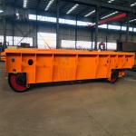 Wireless Ladle Transfer Trolley , Heavy Duty Electric Transfer Cart With Weighing Scale for sale