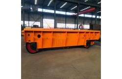 China Wireless Ladle Transfer Trolley , Heavy Duty Electric Transfer Cart With Weighing Scale supplier