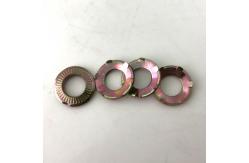 China DIN 6795 Steel Disc Serrated Lock Washers Knurled Flat Grounding Washers supplier