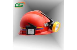 China 15000 Lux Underground Cap Lamps , Explosion Proof Led Miner Headlamp supplier